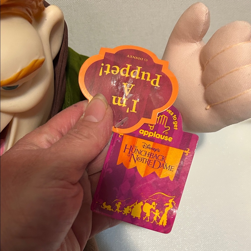 Disney Hunchback Plush with Green and Blue Accents - Picture 2 of 7